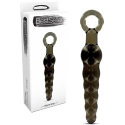 Anaalidildo Bestseller Worm Harmaa