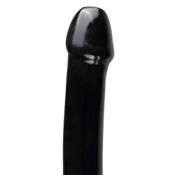 Črn Analni Push Dildo z Ročajem
