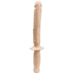 Penis cu Mâner Manhandler Alb