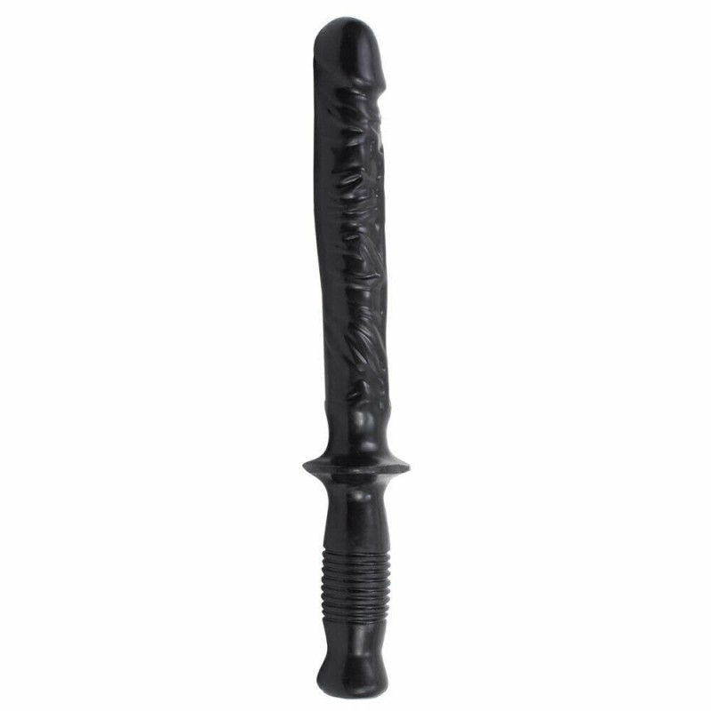 Czarny Penis Z Uchwytem Manhandler Czarny Penis Z Uchwytem Manhandler