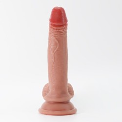 Dildo de Silicone Líquido Inviktus 7 Crushious Pele