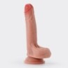 Dildo iz tekočega silikona Inviktus 7 Crushious Koža