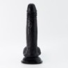 Gode en silicone liquide Inviktus 7 Crushious Noir