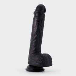 Gode en silicone liquide Inviktus 8 Crushious Noir