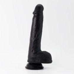 Gode en silicone liquide Inviktus 8 Crushious Noir