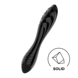 Dildo De Cristal Dazzling Crystal 1 Negro Satisfyer