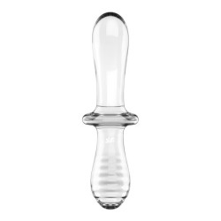 Kristalldildo Double Crystal Transparent Satisfyer