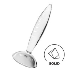 Dildo De Cristal Sparkling Crystal Transparente Satisfyer