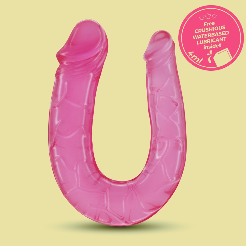 Dubbelzijdige Dildo Double Trouble Crushious Roze