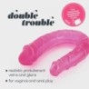 Dubbelzijdige Dildo Double Trouble Crushious Roze