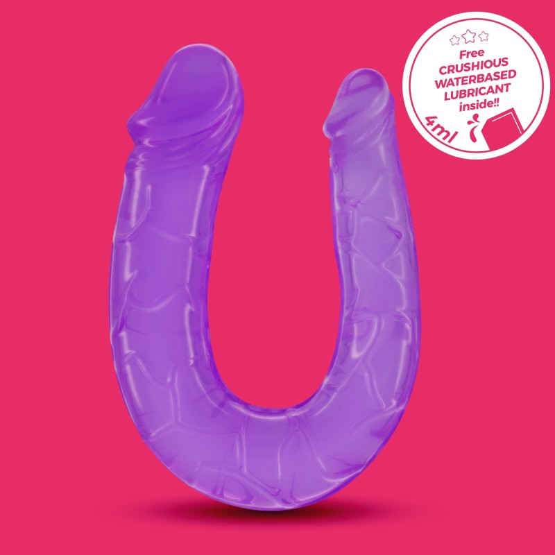 Dvojni vibrator Double Trouble Crushious Vijoličen