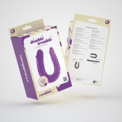 Tuplavibraattori Double Trouble Crushious Violetti