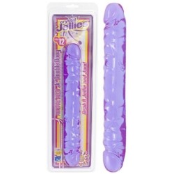 Pénis Duplo Jr. Double Dong 12'' Roxo