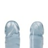 Pene Doppio Jr. Double Dong 12'' Traslucido