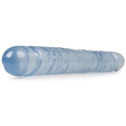 Pene Doble Jr. Double Dong 12'' Translúcido
