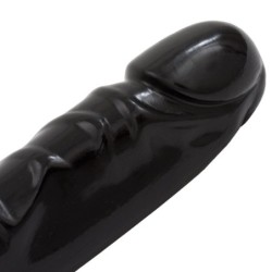 Doppelpenis Jr. Geäderter Doppel-Header 12'' Schwarz