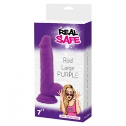 Realistisk Silikonpenis Safe Rod Large Lila