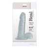 Pene Realistico Rapture Earth Flavour 6.5'' Trasparente