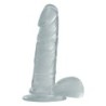 Pene Realistico Rapture Earth Flavour 6.5'' Trasparente