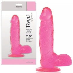 Real Cock Rapture Earth Flavour 7.5'' Pink