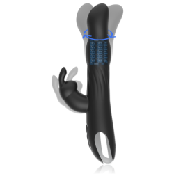 Moebius Rabbit Vibrator & Rotator Compatibile con Watchme Wireless Technology