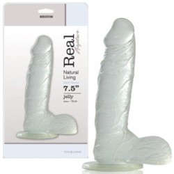 Realistisk Penis Rapture Earth Flavour 7.5'' Transparent