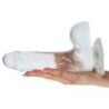 Pene Reale Rapture Fire Passion 8'' Trasparente