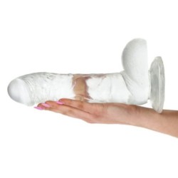 Realistische Penis Rapture Sky Emotion 10'' Transparant