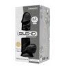 Dildo Realista Dual Density amb Testicles Negre Mod. 4 8.5"