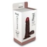 Realistisk Penis Real Rapture Earth Flavour 6.5'' Svart