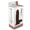 Realistyczny penis Real Rapture Earth Flavour 7.5'' Czarny