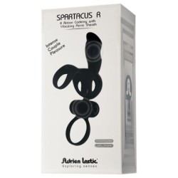 Spartacus Anello & Guaina Pene con Vibratore
