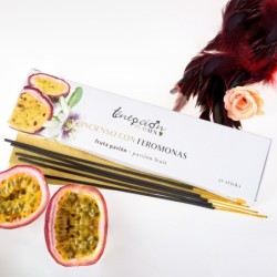 Pack De 25 Inciensos Con Feromonas Aroma Fruta De La Pasion Tentación Play Sex