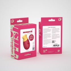Estimulador Clitoriano Monarch Crushious Vermelho