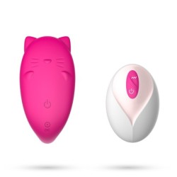 Estimulador Com Comando Sem Fio Fritz Crushious Rosa