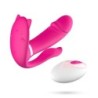 Estimulador Com Comando Sem Fio Fritz Crushious Rosa