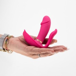 Stimulateur Avec Télécommande Sans Fil Fritz Crushious Rose
