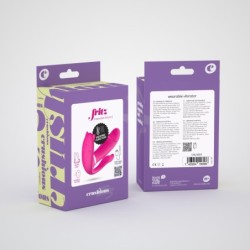 Estimulador Com Comando Sem Fio Fritz Crushious Rosa