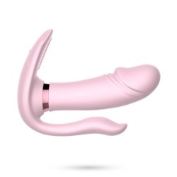 Stimolatore Con Telecomando Wireless Fritz Crushious Rosa Pastello