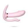 Estimulador Com Comando Sem Fio Fritz Crushious Rosa Pastel