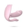 Estimulador Com Comando Sem Fio Fritz Crushious Rosa Pastel
