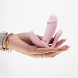 Stimolatore Con Telecomando Wireless Fritz Crushious Rosa Pastello