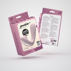 Stimulator cu Telecomandă Wireless Pookie + Crushious Roz