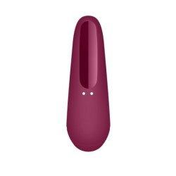 Curvy 1+ stimulators ar lietotni Satisfyer sarkanrozā krāsā