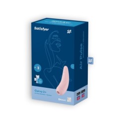 Curvy 2+ stimulators ar lietotni Satisfyer rozā