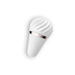 Klitorisstimulator Layons Little Wand med USB-laddare Satisfyer Layons Vit