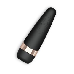 Stimulator clitoridian Pro 3 cu vibrații și încărcător USB Satisfyer