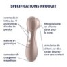 Ladattava klitoriskiihotin Satisfyer Pro 2 Generation 2