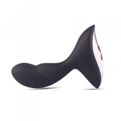 Prostatastimuláló Vibrátor Újratölthető Behind Vers P-Factor Fekete