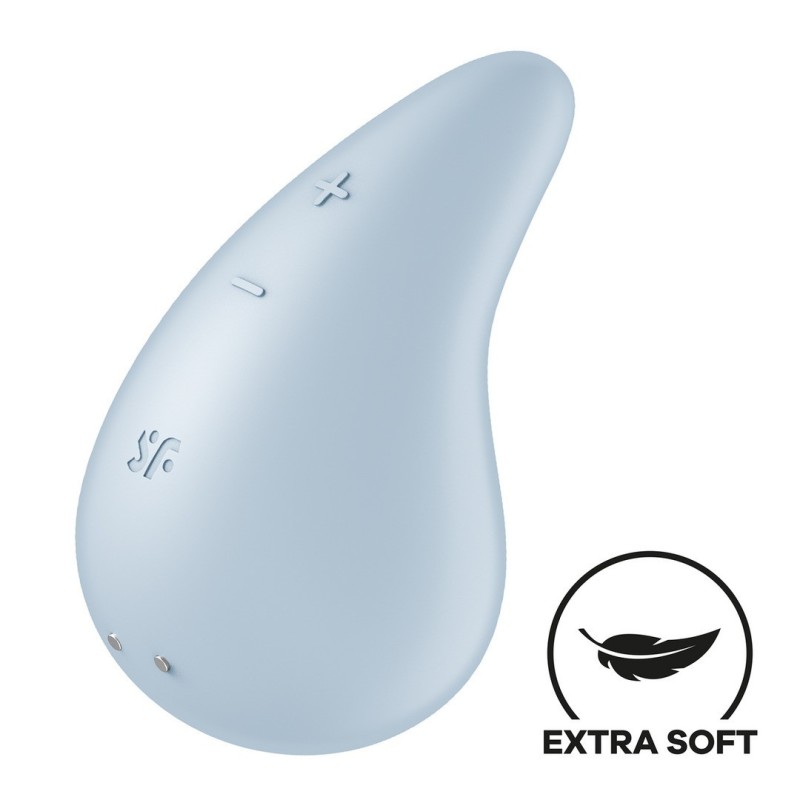 Satisfyer Dew Drop kék stimulátor